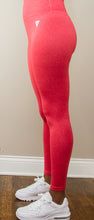 Load image into Gallery viewer, Vibrant V-Contour Leggings (Apricot)